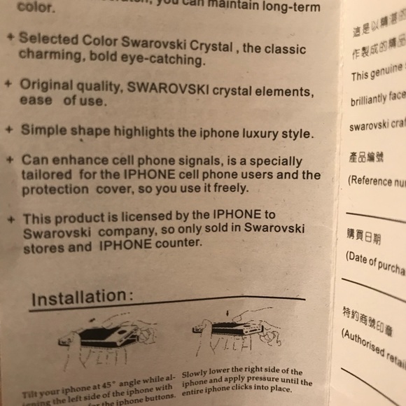 Swarovski original iPhone 4/4s case - Picture 5 of 5